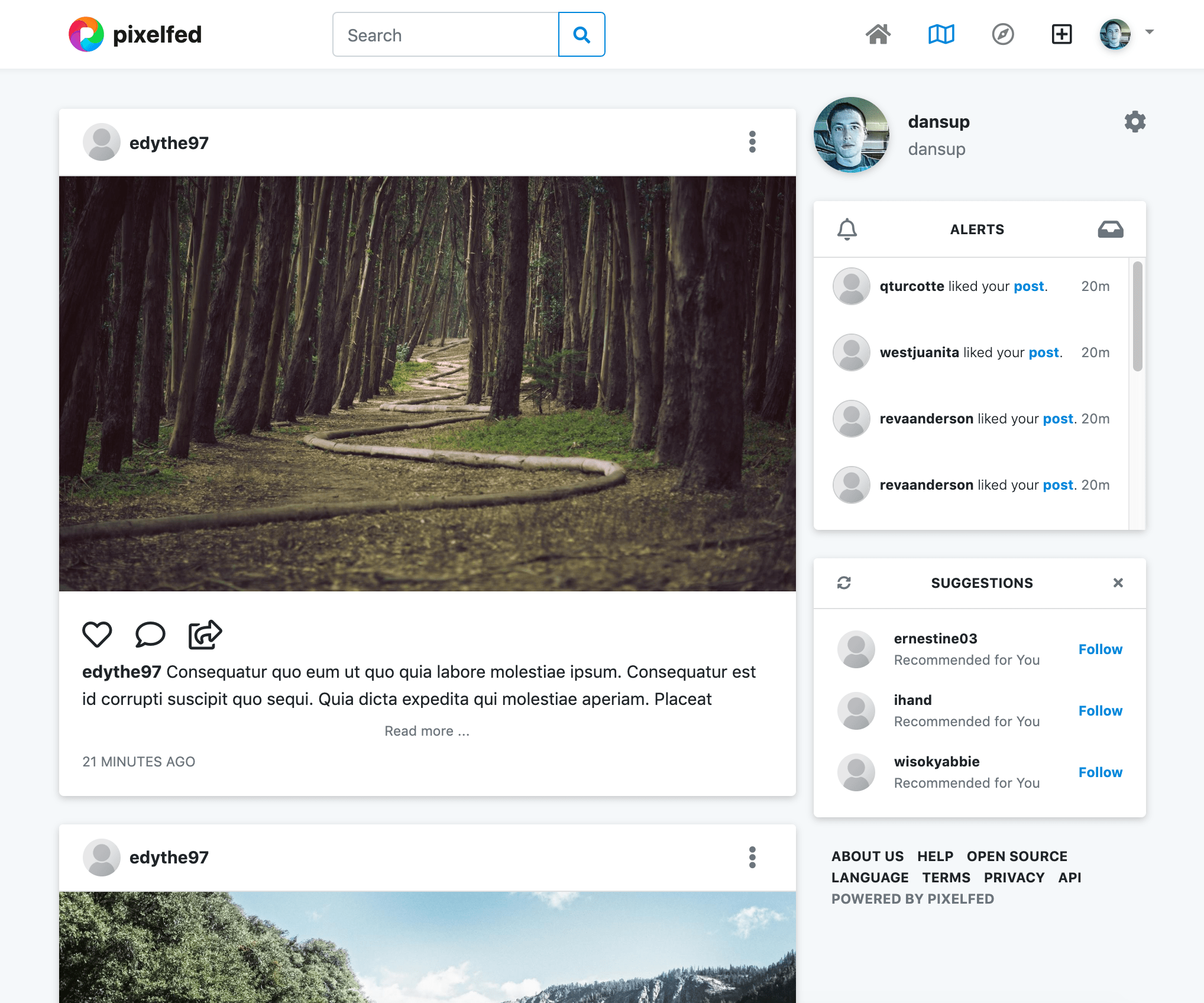 Discover Pixelfed, an open-source and decentralized alternative to Instagram