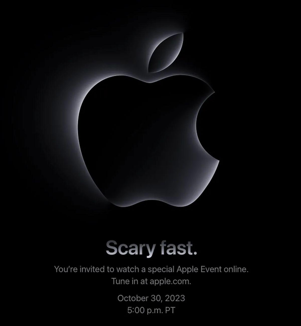 apple scary fast event