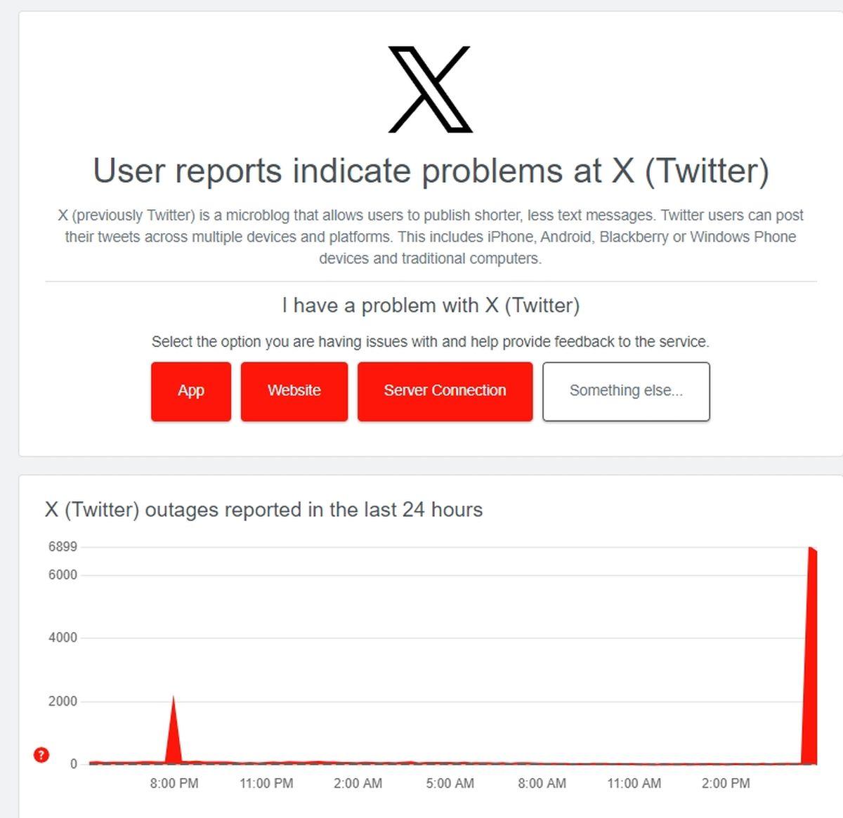 X is not showing tweets