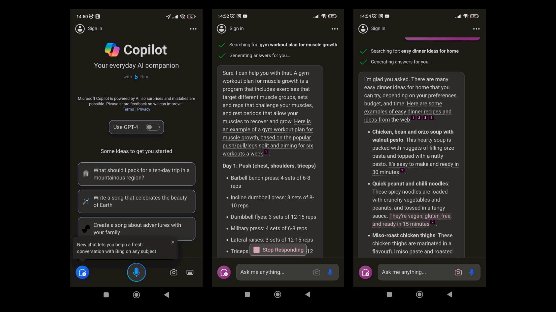 Microsoft Copilot Android App