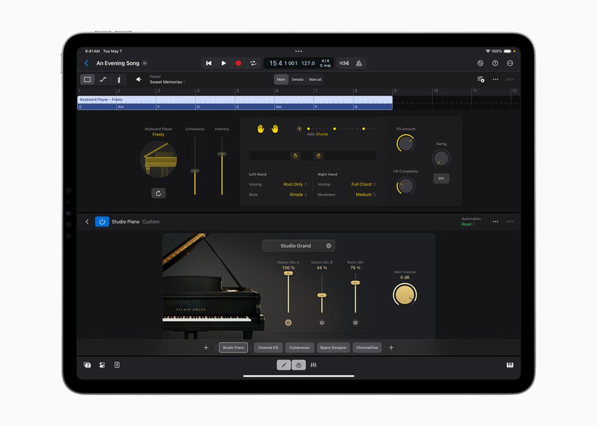 New Logic Pro offers a plethora of AI-powered features