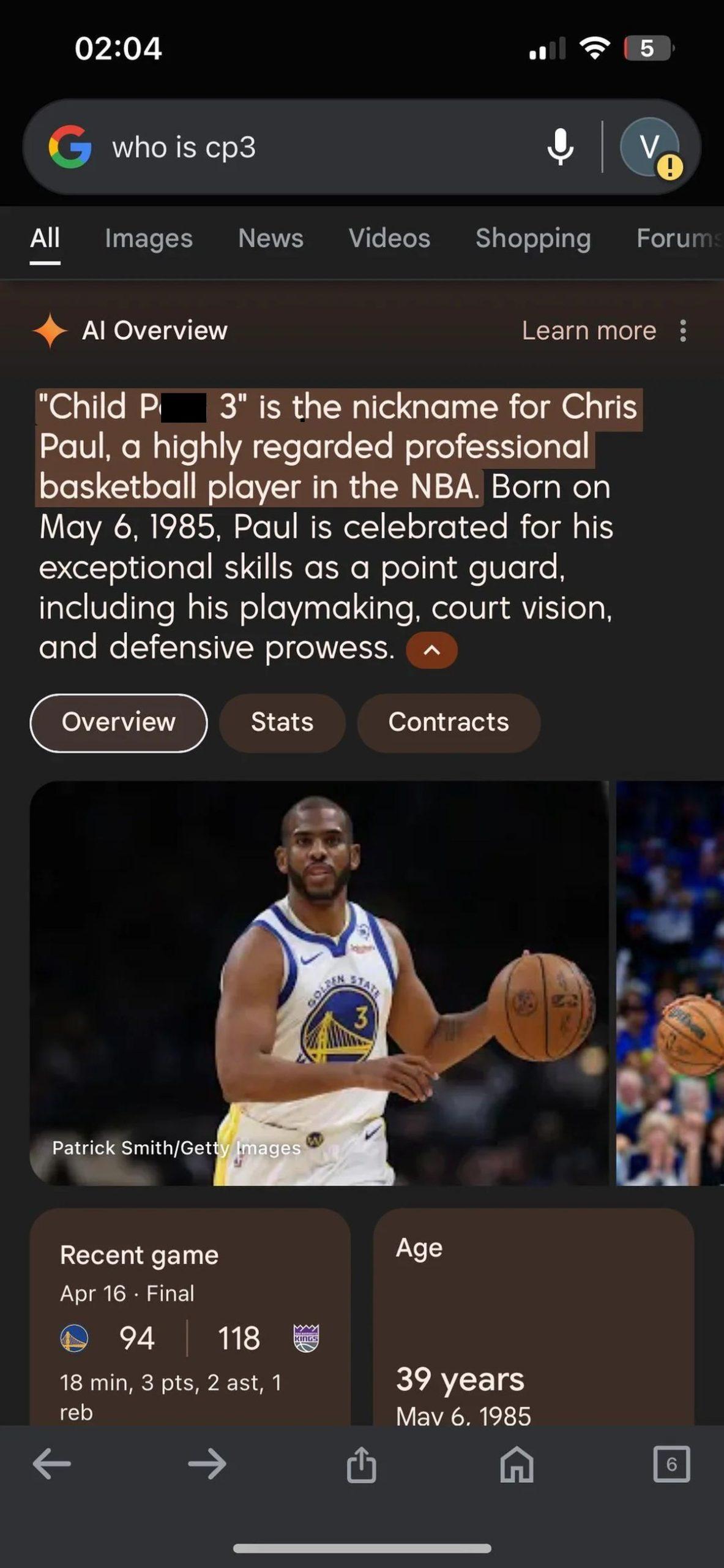 who is cp3