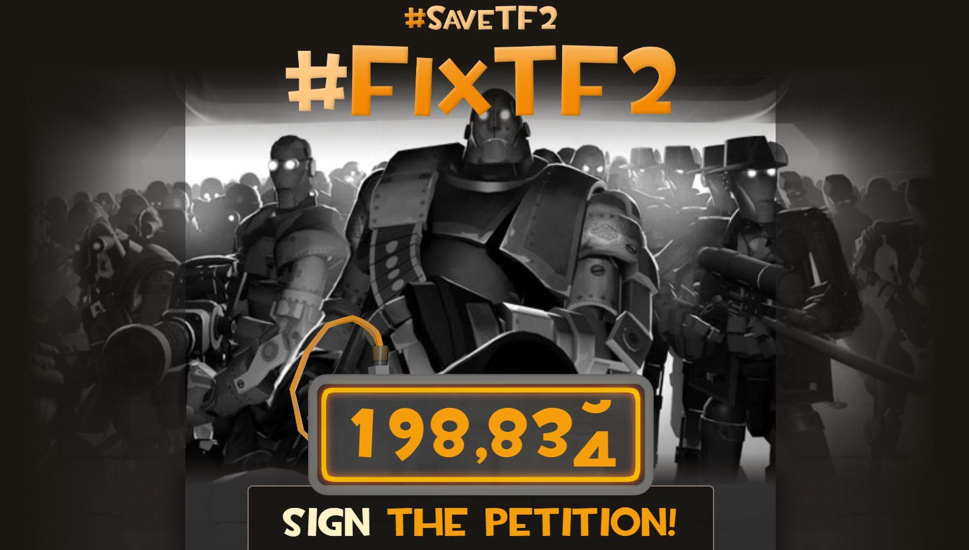 Valve faces community backlash with the SaveTF2 petition 