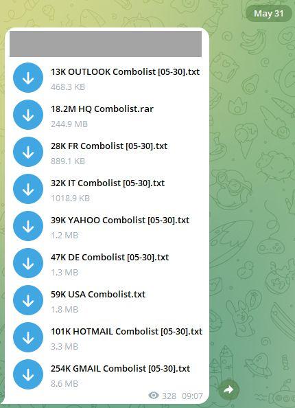 telegram combolists