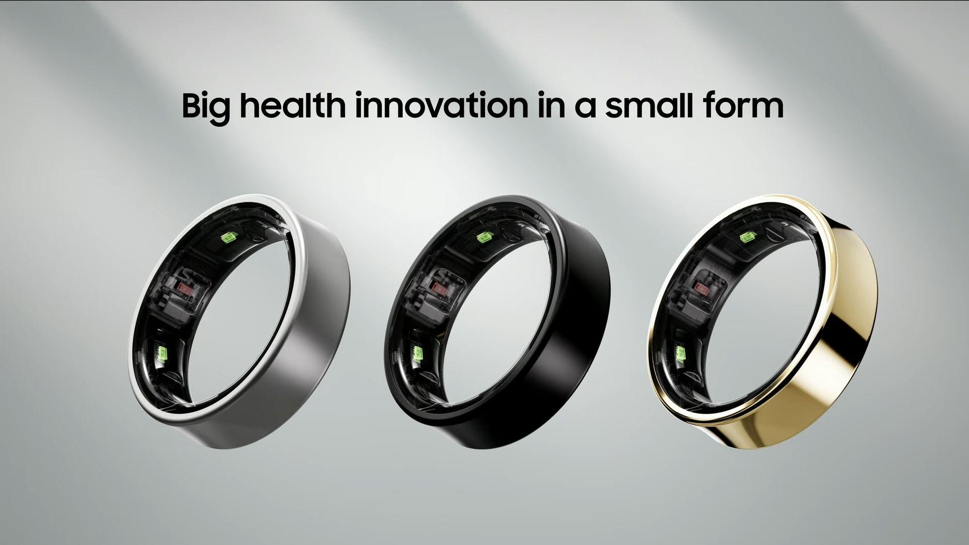 Explore Samsung's Galaxy Ring—revolutionizing health tracking with advanced sensors and seamless integration, set to launch July 24 at $399.99