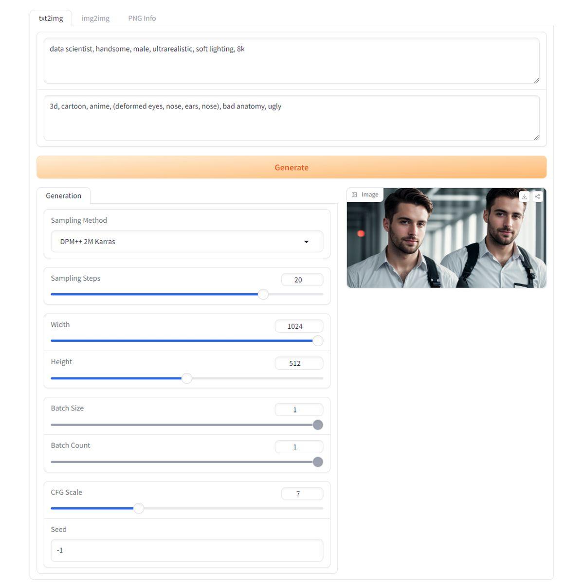 Stable Diffusion Online