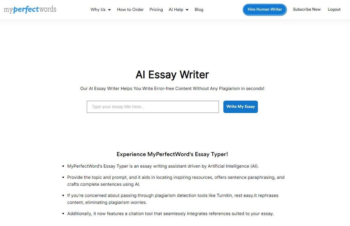 Best AI writing tools for students in 2024