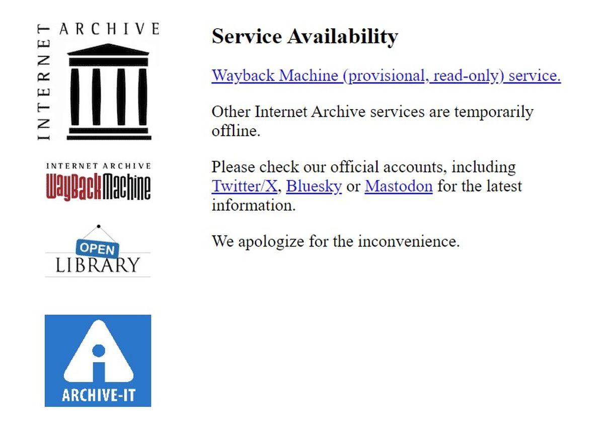 Internet Archive data breach