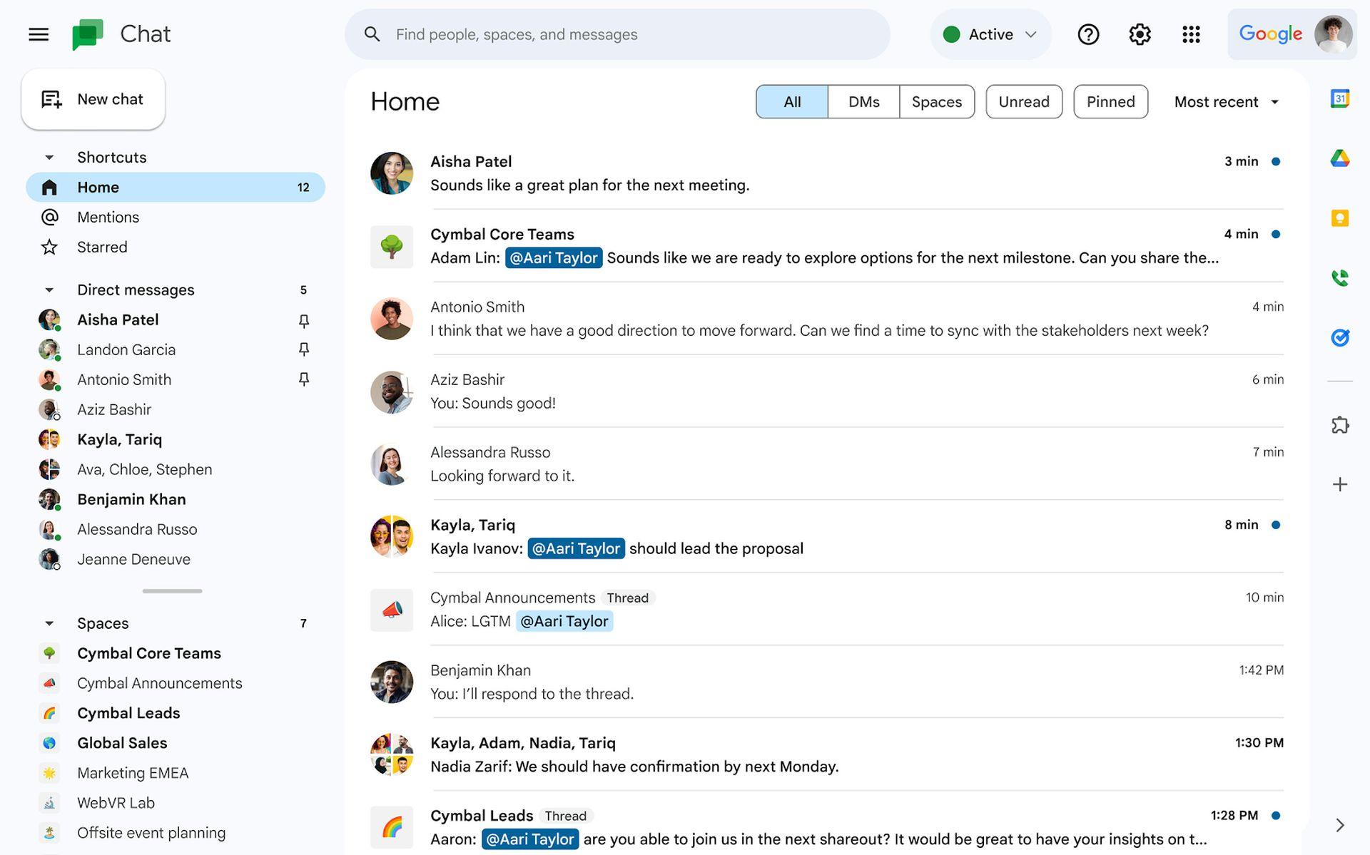 Your boss can now voice-message you on Google Chat